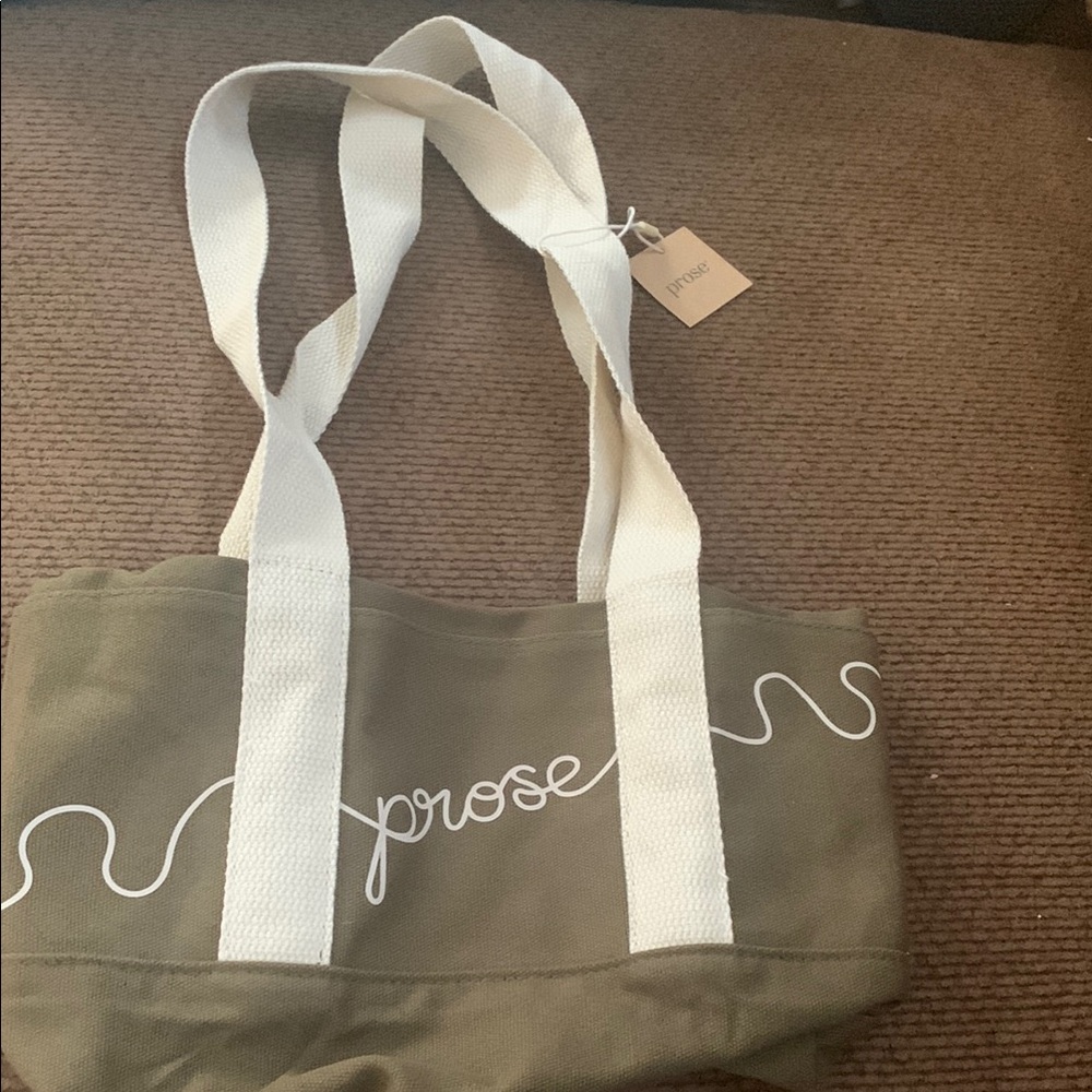 Prose Olive Green Mini Tote Bag